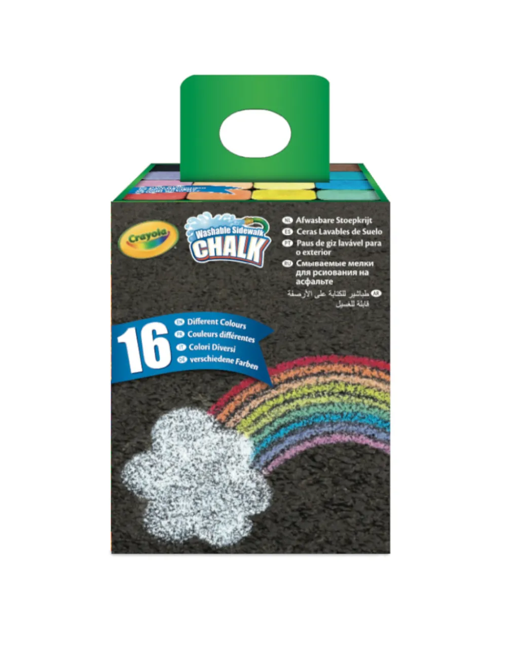 Crayola Giochi Creativi-16 Gessi Per Esterno Lavabili 51-4008 -