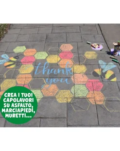 Crayola Giochi Creativi-16 Gessi Per Esterno Lavabili 51-4008 -