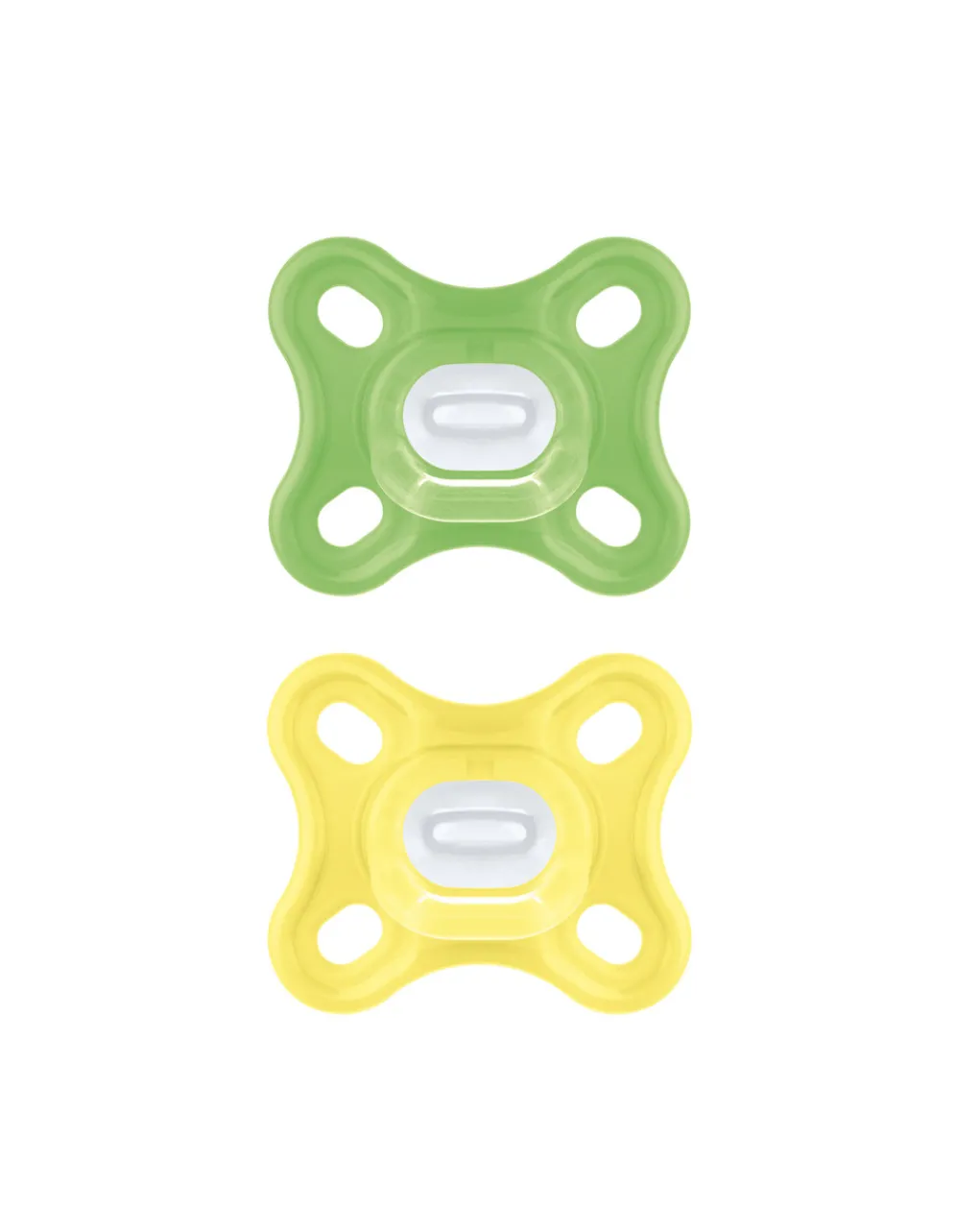 Mam Succhietti-2 Pz Succhietti Comfort 0-2M Siliconeneutro -