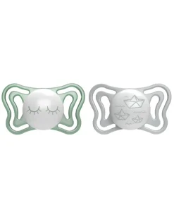 Chicco Succhietti-2 Succhietti Physio Light Glow 16-36M -