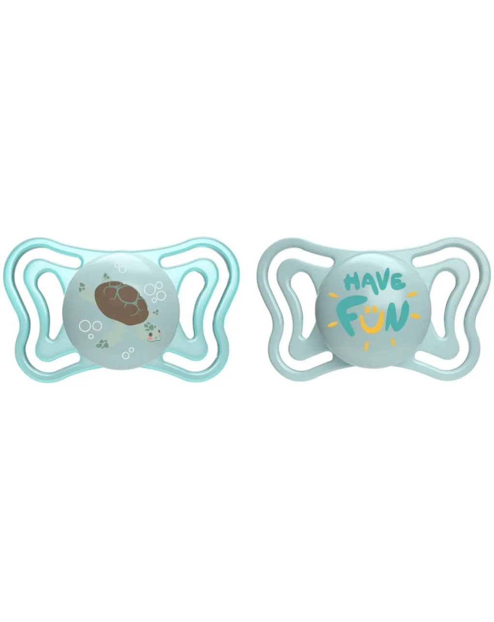Chicco Succhietti-2 Succhietti Physio Light Silicone 6-16M Azzurro -