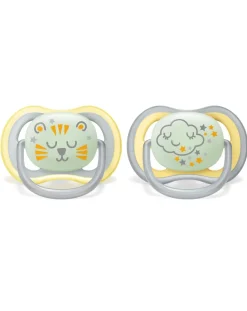 Philips Avent Succhietti-2 Succhietti Ultra Air Night 18M+ Neutro -