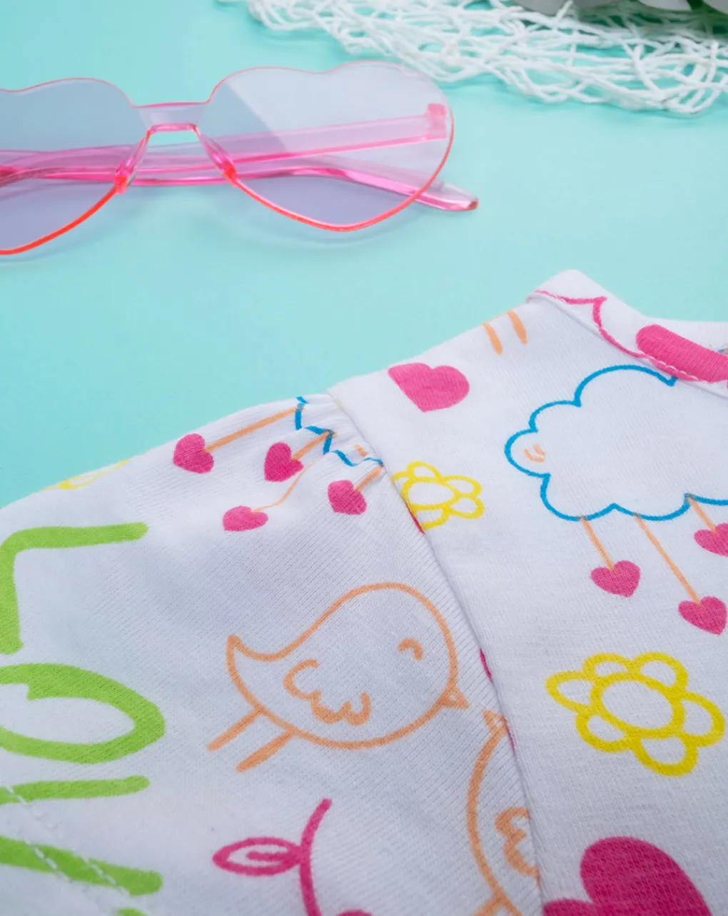 Prenatal Vestiti E Completi-Abito Bimba "Disegnini Love”