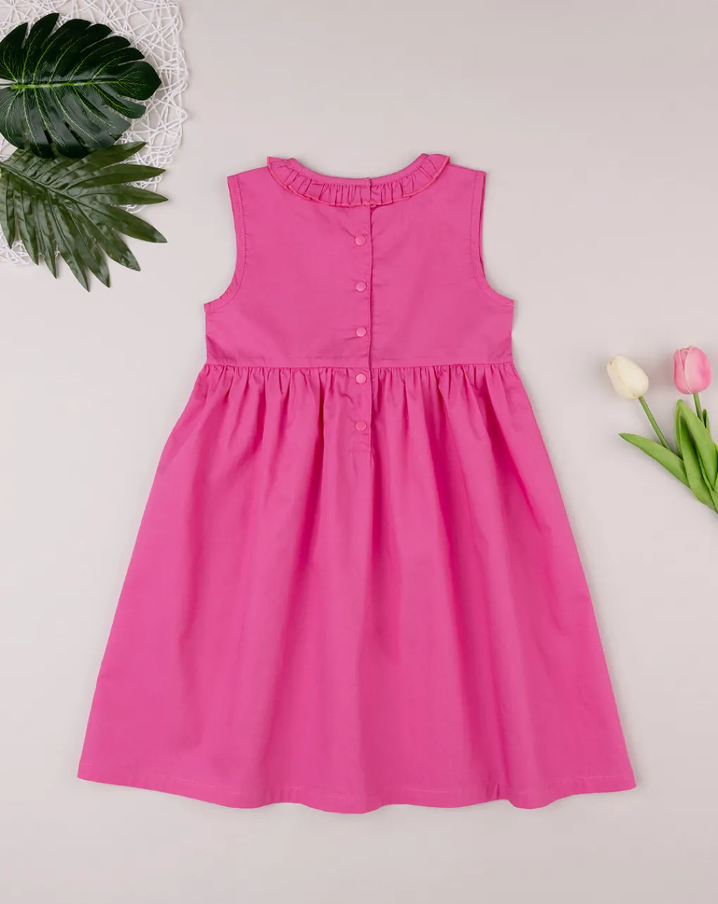 Prenatal Vestiti E Completi-Abito Bimba Rosa