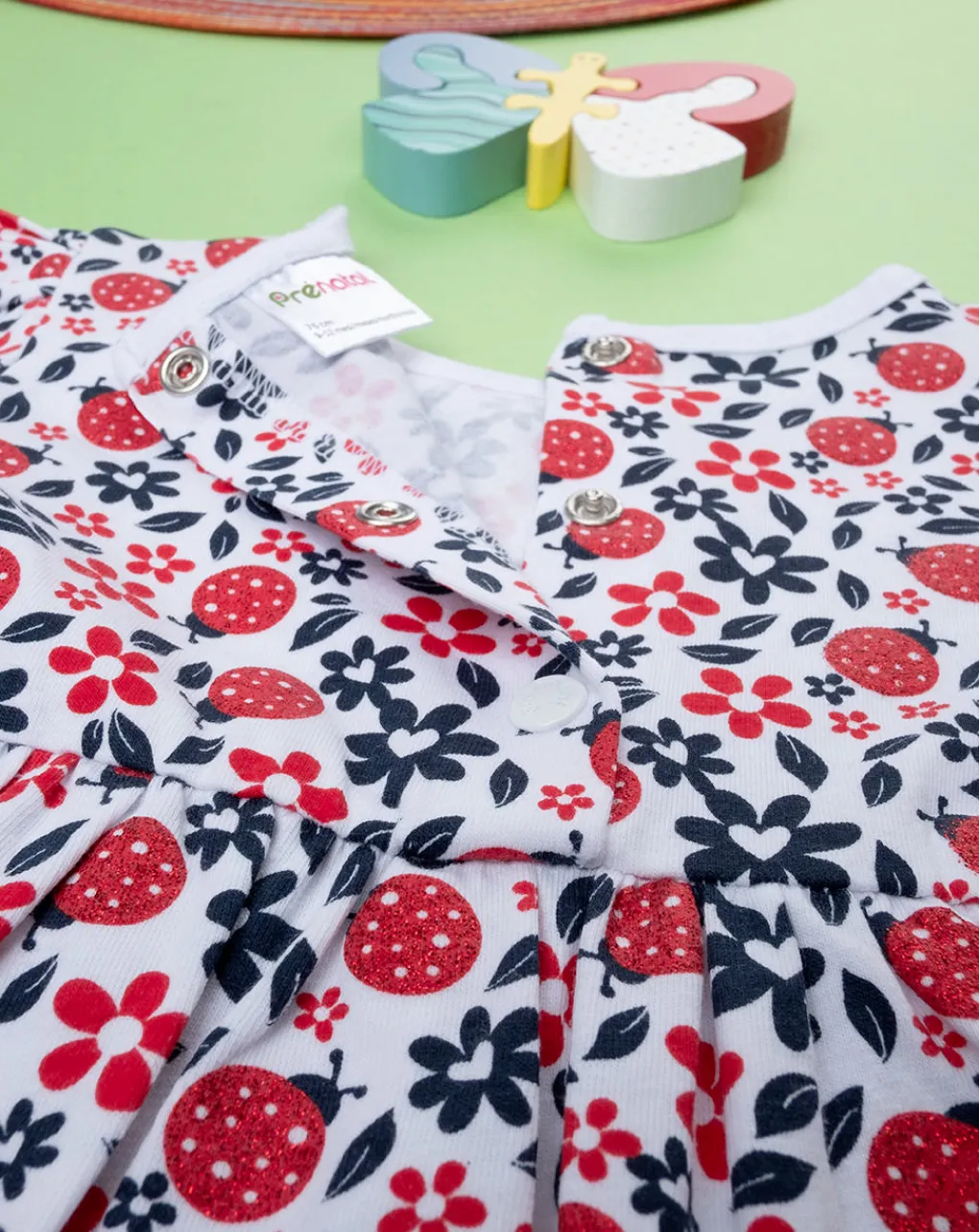 Prenatal Vestiti E Completi-Abito Bimba Rosso/Blu