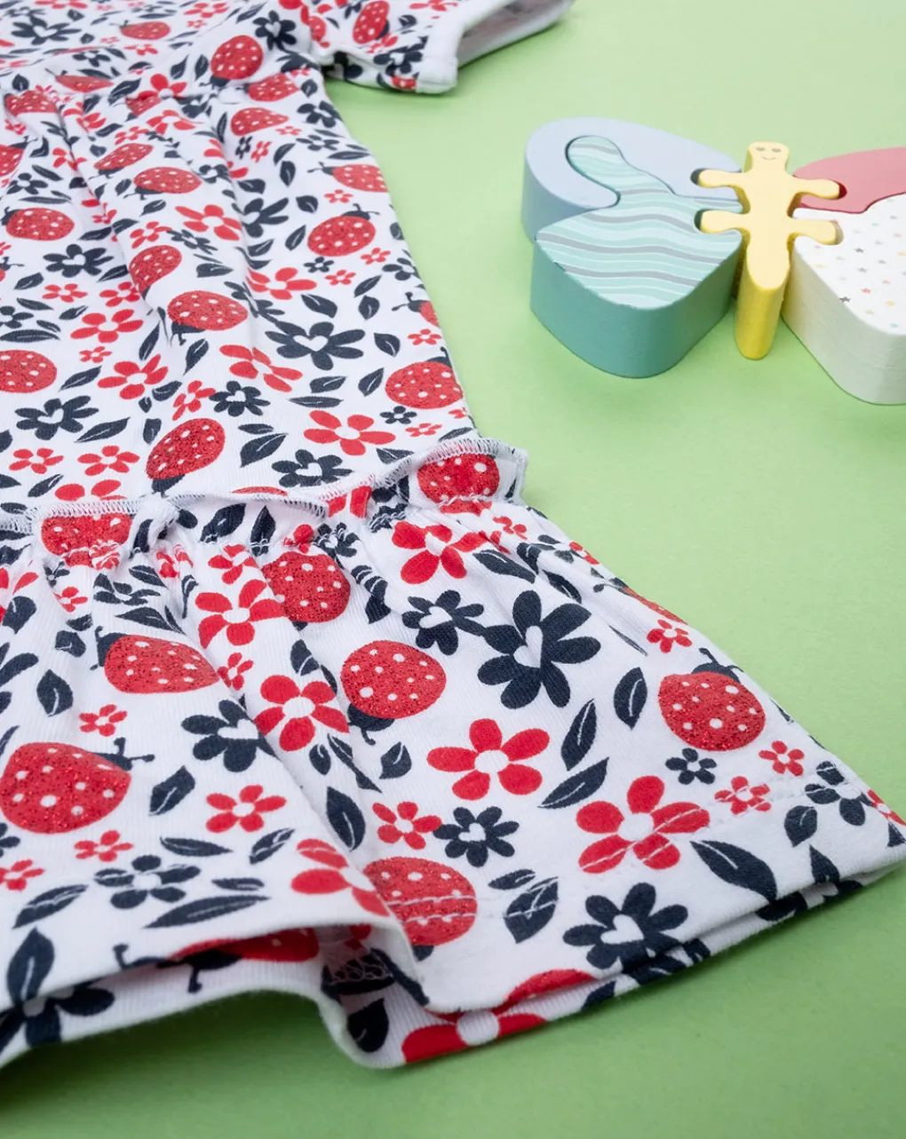 Prenatal Vestiti E Completi-Abito Bimba Rosso/Blu