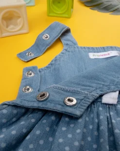 Prenatal Vestiti E Completi-Abito Chambray Bimba Denim