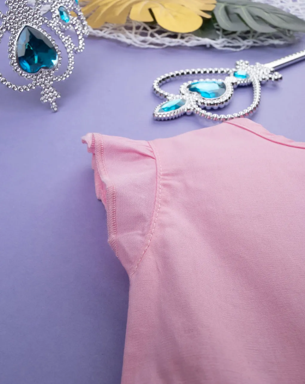 Prenatal Vestiti E Completi-Abito Popeline Bimba Rosa