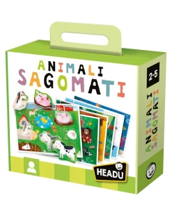 Headu Giochi Interattivi E Prescolari-Animali Sagomati. Una Tombola Divertente Per Socializzare Da Piccoli! 2/4 Anni -