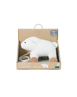 Little big friends Giochi Primi Mesi-Animali Trainabili Nathan L’Orso Polare -