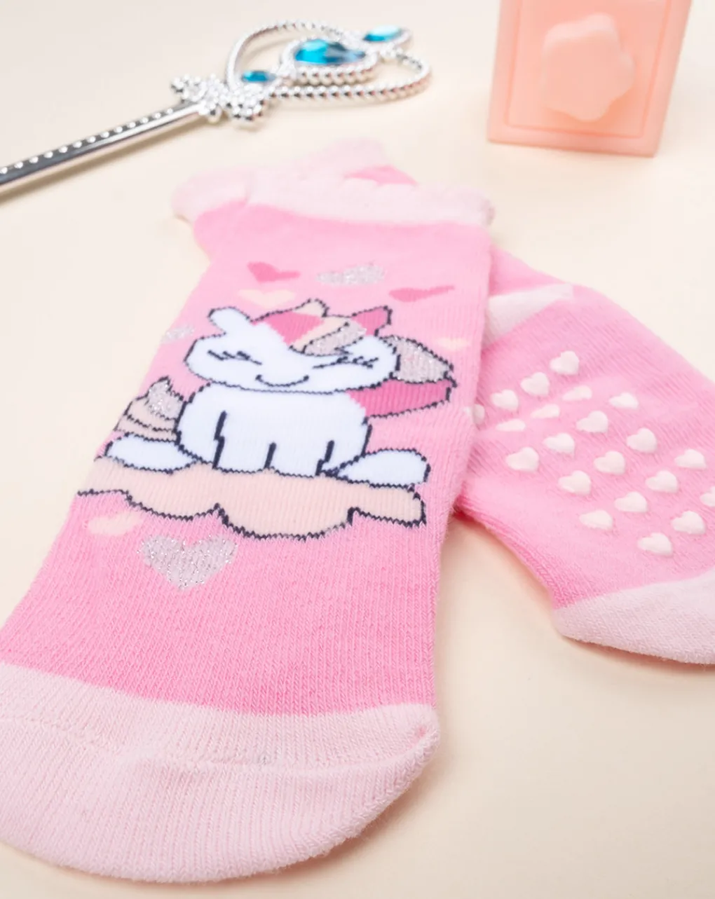 Prenatal Body Intimo E Calze-Antiscivolo Bimba Unicorni Rosa
