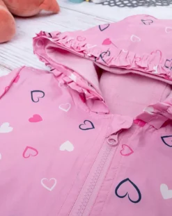 Prenatal Giubbini E Piumini-Antivento Doppio Bimba Rosa