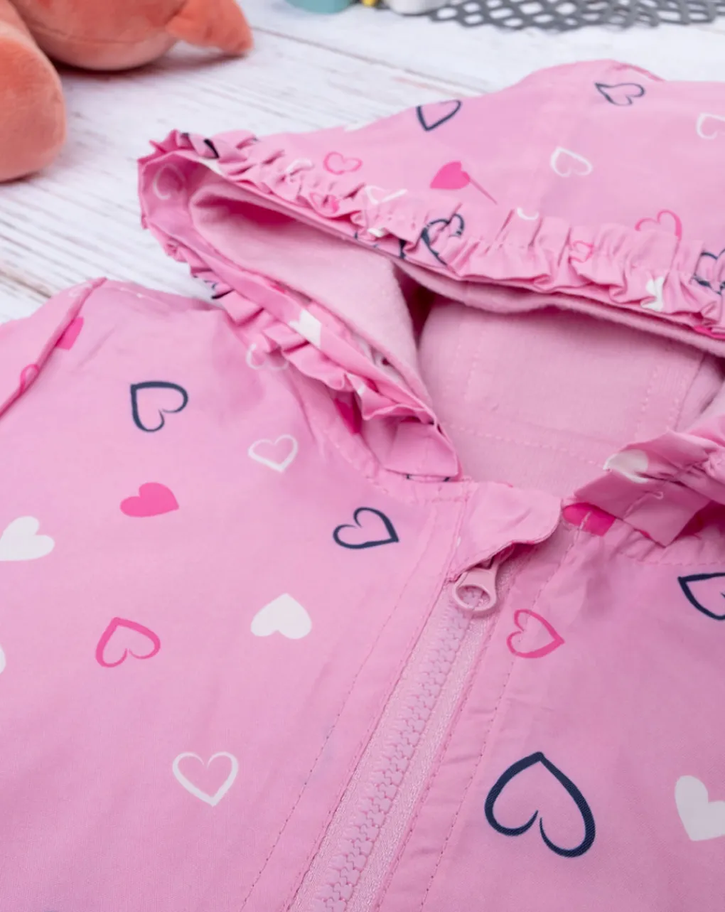 Prenatal Giubbini E Piumini-Antivento Doppio Bimba Rosa