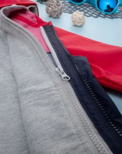 Prenatal Giubbini E Piumini-Antivento Doppio Bimbo Rosso/Blu