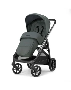 Inglesina Trio E Duo-Aptica System Quattro Colore Emerald Green Con Seggiolino Auto Cab + Telaio Litio -