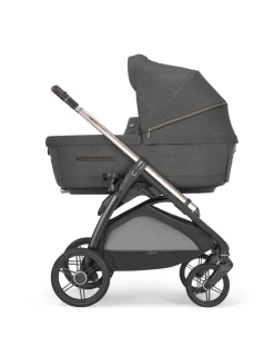 Inglesina Trio E Duo-Aptica System Quattro Colore Velvet Grey Con Seggiolino Auto Darwin Infant Recline + Telaio Palladio -