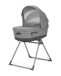 Inglesina Trio E Duo-Aptica System Quattro Colore Kensington Grey Con Telaio Grafite E Seggiolino Auto Cab