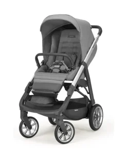 Inglesina Trio E Duo-Aptica System Quattro Colore Kensington Grey Con Telaio Grafite E Seggiolino Auto Cab