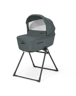 Inglesina Trio E Duo-Aptica System Quattro Colore Emerald Green Con Seggiolino Auto Darwin Infant Recline + Telaio Litio -