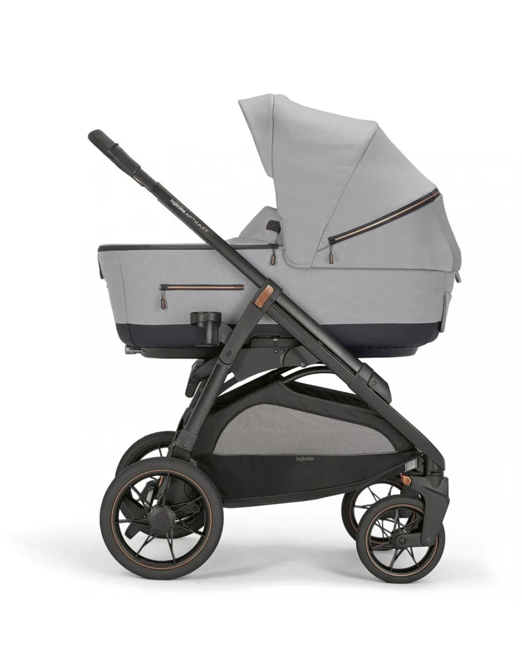 Inglesina Trio E Duo-Aptica Xt System Quattro Con Seggiolino Cab E Telaio - Colore Horizon Grey-