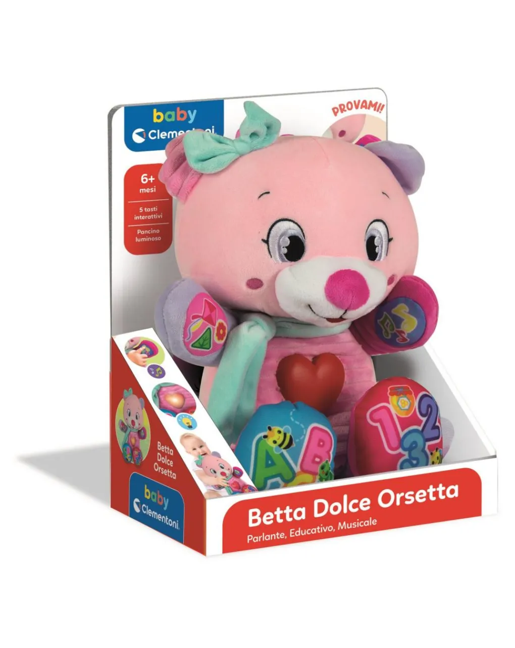Clementoni Giochi Interattivi E Prescolari-Baby - Betta Dolce Orsetta