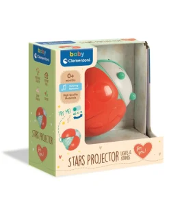 Clementoni Giostrine E Carillon Neonato-Baby - Light & Sounds Stars Projector