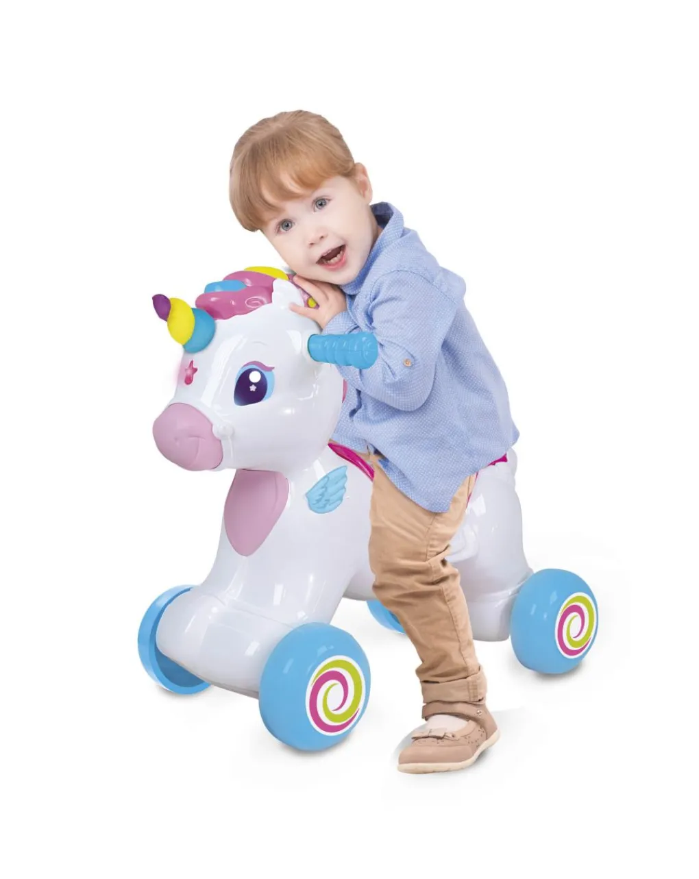 Baby Clementoni Giochi Primi Mesi-- Nuvola Dolce Unicornocavalcabile E Primi Passi