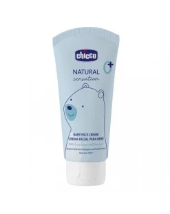 Chicco Creme Olii E Burrocacao-Baby Crema Viso Natural Sensation 50Ml -