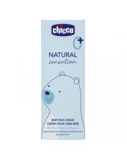 Chicco Creme Olii E Burrocacao-Baby Crema Viso Natural Sensation 50Ml -
