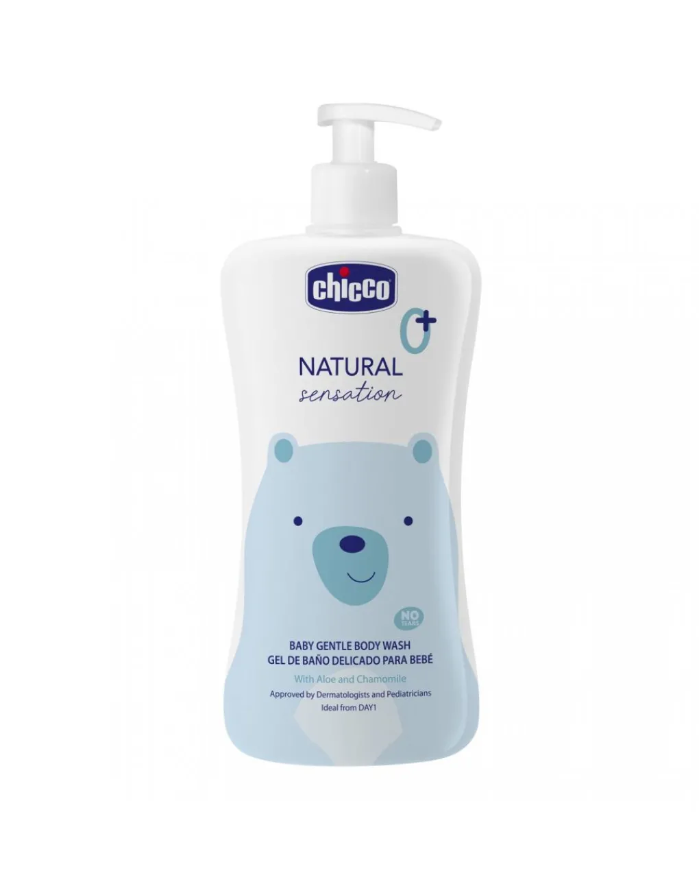 Chicco Saponi E Bagnoschiuma-Baby Detergente Corpo Natural Sensation 500 Ml -