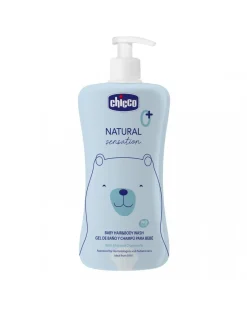 Chicco Saponi E Bagnoschiuma-Baby Detergente Corpo&Capelli Natural Sensation 500 Ml -