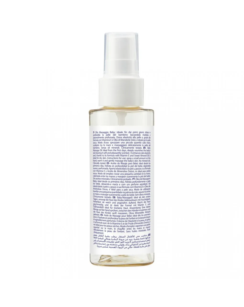 Chicco Creme Olii E Burrocacao-Baby Olio Massaggio Natural Sensation 100Ml -