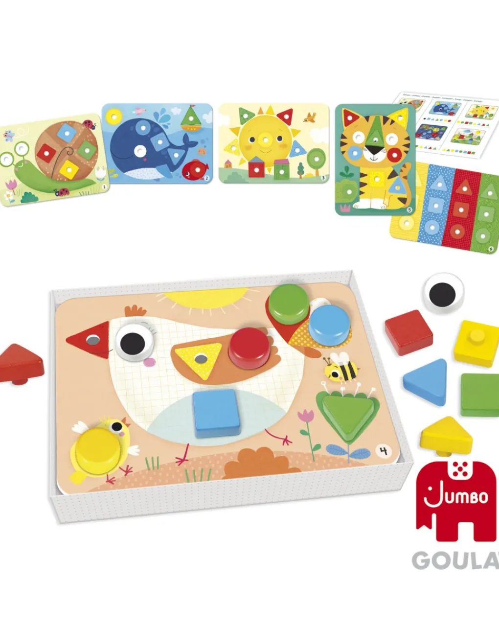 Goula Giochi Didattici-Baby Shapes Forme Bebe -