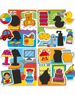 Headu Giochi Didattici-Baby Silhouette. Riconosci Le Sagome E Associa I Soggetti! 2/4 Anni -