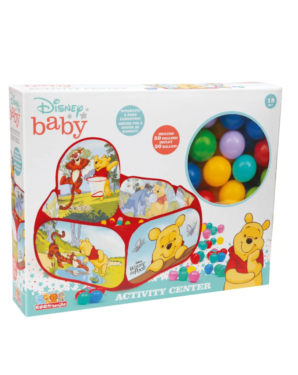 Baby Smile Giochi Primi Mesi-- Winnie The Pooh Activity Center