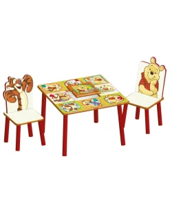 Baby Smile Giochi Interattivi E Prescolari-- Winnie The Pooh Tavolo E Sedie