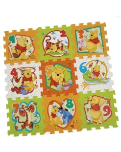 Baby Smile Palestrine E Tappeti Gioco-- Winnie The Pooh Tappeto Puzzle Soft