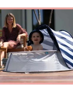 Babymoov Culle E Accessori-Aquani Box Giochi & Piscina Anti-Uv Spf 50+ Mariniere