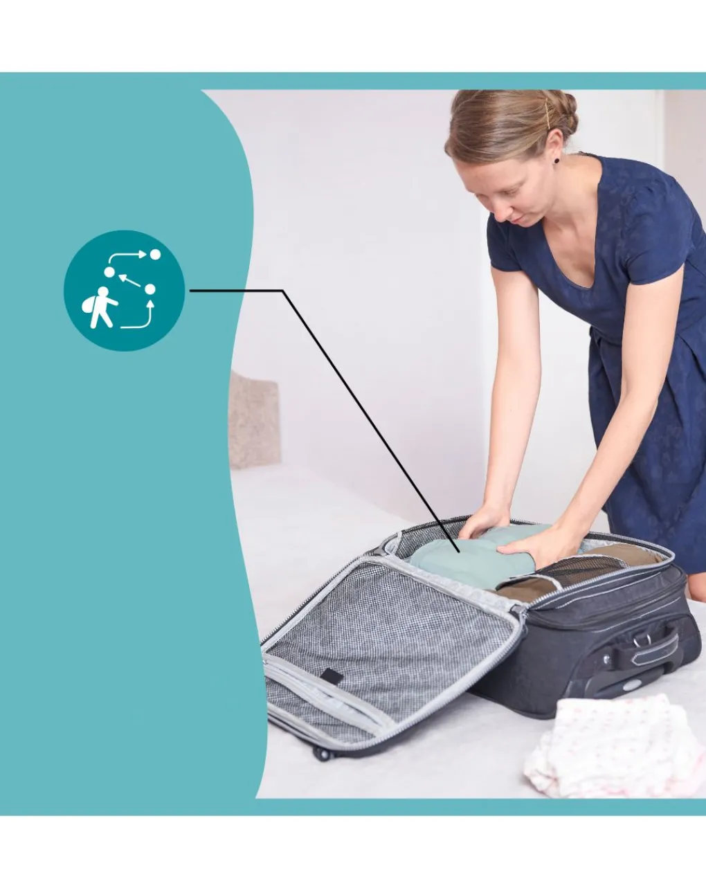 Babymoov Vaschette E Accessori-Vaschetta Gonfiabile Evolutiva Aquadots