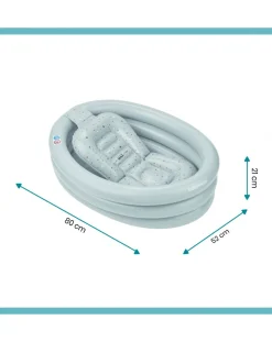 Babymoov Vaschette E Accessori-Vaschetta Gonfiabile Evolutiva Aquadots