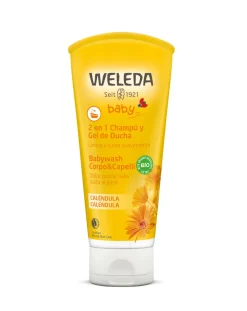 Weleda Saponi E Bagnoschiuma-Babywash Corpo & Capelli Calendula 200 Ml