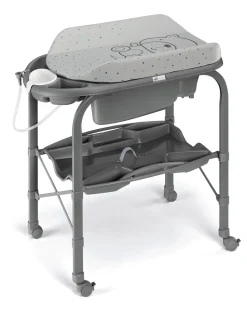 Cam Bagnetti Fasciatoio-Bagnetto bio Teddy Grigio 2023 -