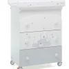 Foppapedretti Cassettiere Fasciatoio-Bagnetto Cassettiera Dolce Stella Bianco
