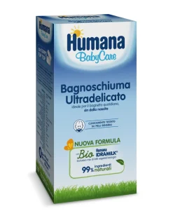 Humana Baby Care Saponi E Bagnoschiuma-Bagnoschiuma Ultradelicato 200 Ml