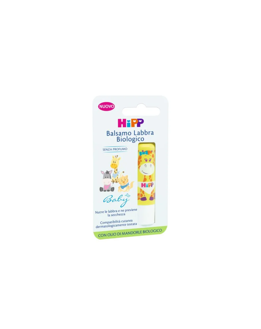 Hipp Baby Creme Olii E Burrocacao-Balsamo Labbra Biologico 4 8 Gr