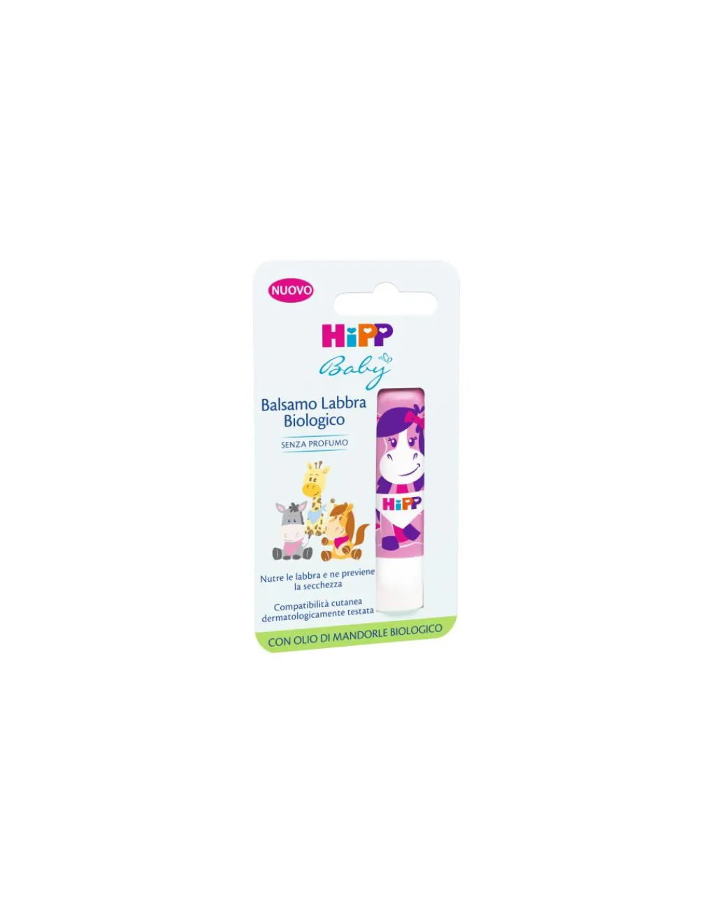 Hipp Baby Creme Olii E Burrocacao-Balsamo Labbra Biologico 4 8 Gr