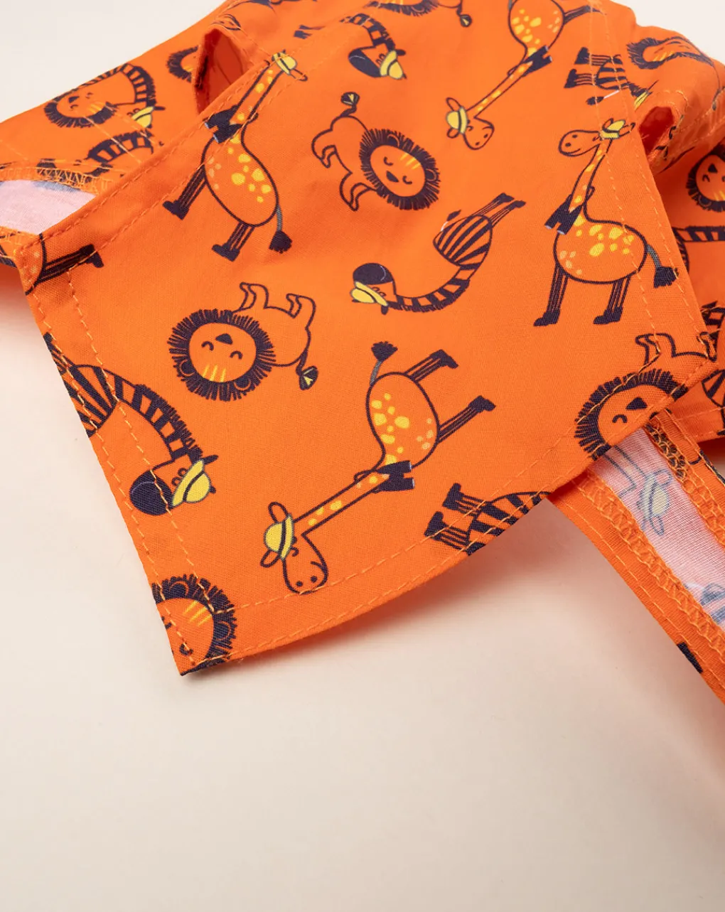 Prenatal Cappelli E Accessori-Bandana Arancione Bimbo Giraffe