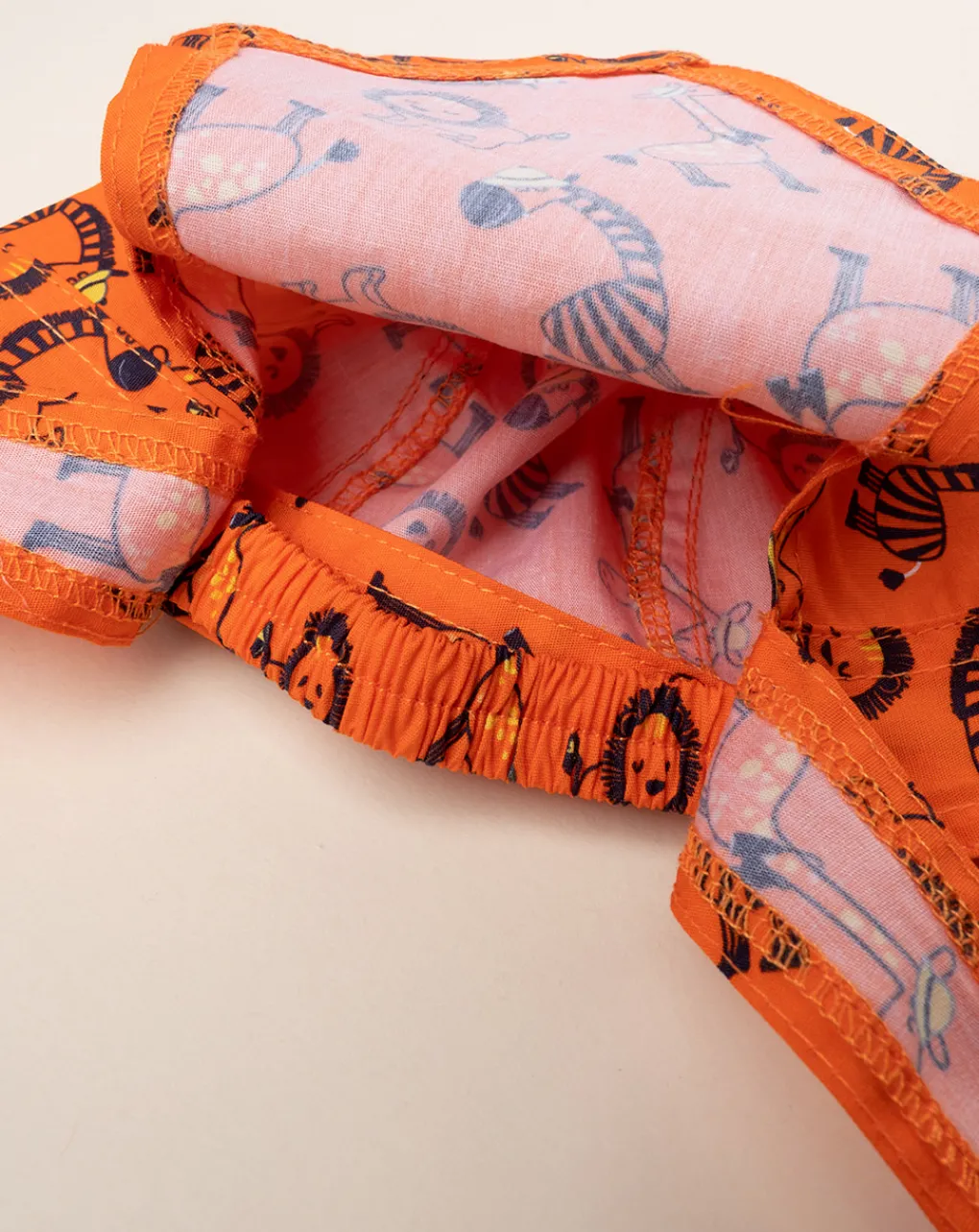 Prenatal Cappelli E Accessori-Bandana Arancione Bimbo Giraffe