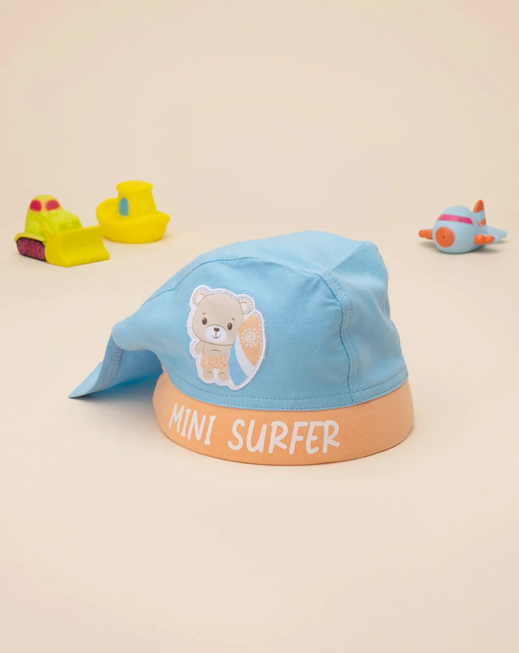 Prenatal Accessori Neonato-Bandana Bimbo Jersey Orsetto Surf