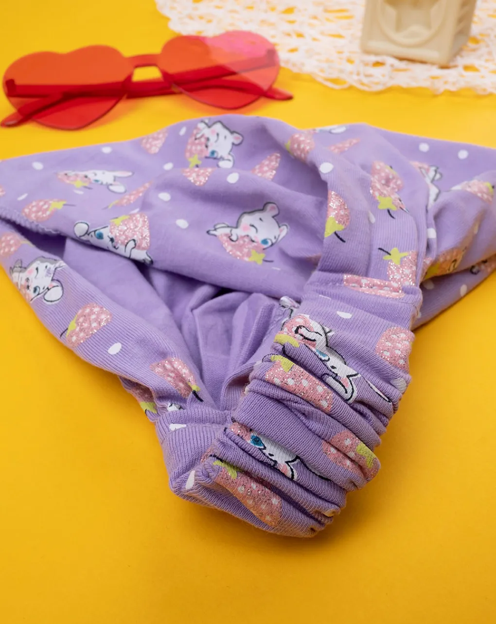 Prenatal Cappelli E Accessori-Bandana Jersey Bimba Lilla